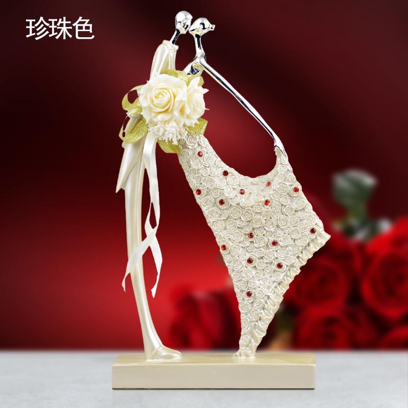 创意结婚礼物 送闺蜜朋友新婚实用家居装饰情侣摆件订婚婚庆礼品*y