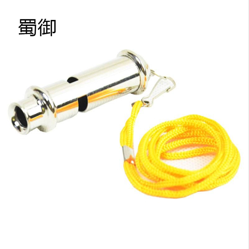 蜀御 电镀金属口哨 双腔高频 1个高清大图