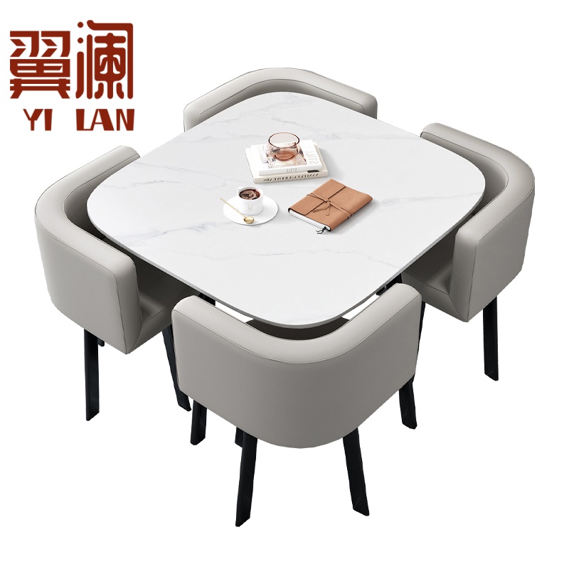 翼澜 洽谈桌 方桌 套