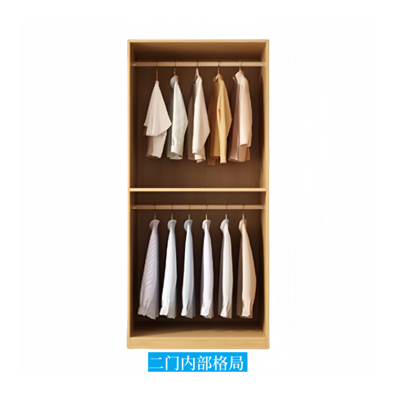 璎蕙 衣柜 两门 组高清大图