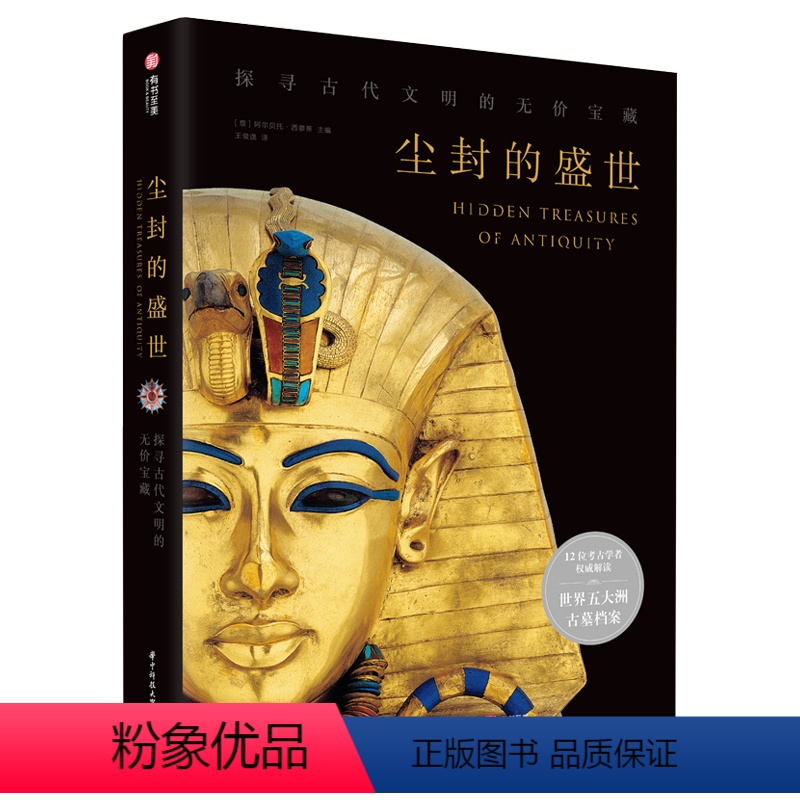 [正版]书尘封的盛世 探寻古代文明的无价宝藏 探秘世界五大洲墓葬遗迹 古墓发掘档案探险故事 世界古文明艺术书 古墓历史