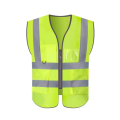 透气网眼反光背心多口袋 特亮 荧光绿（免费设计LOGO）