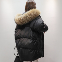 yaloo/雅鹿羽绒服女中长款 韩国2018新款韩版宽松加厚潮