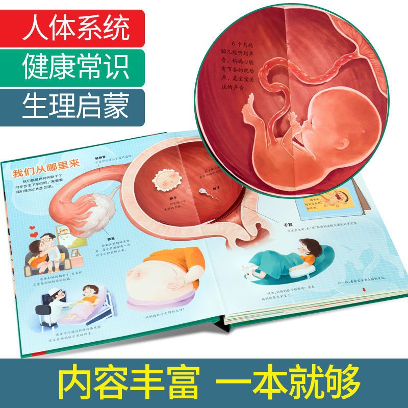 探秘海洋3d立体图书儿童幼儿恐龙书翻翻书三维机关故事绘本小学生 洞洞书全4册