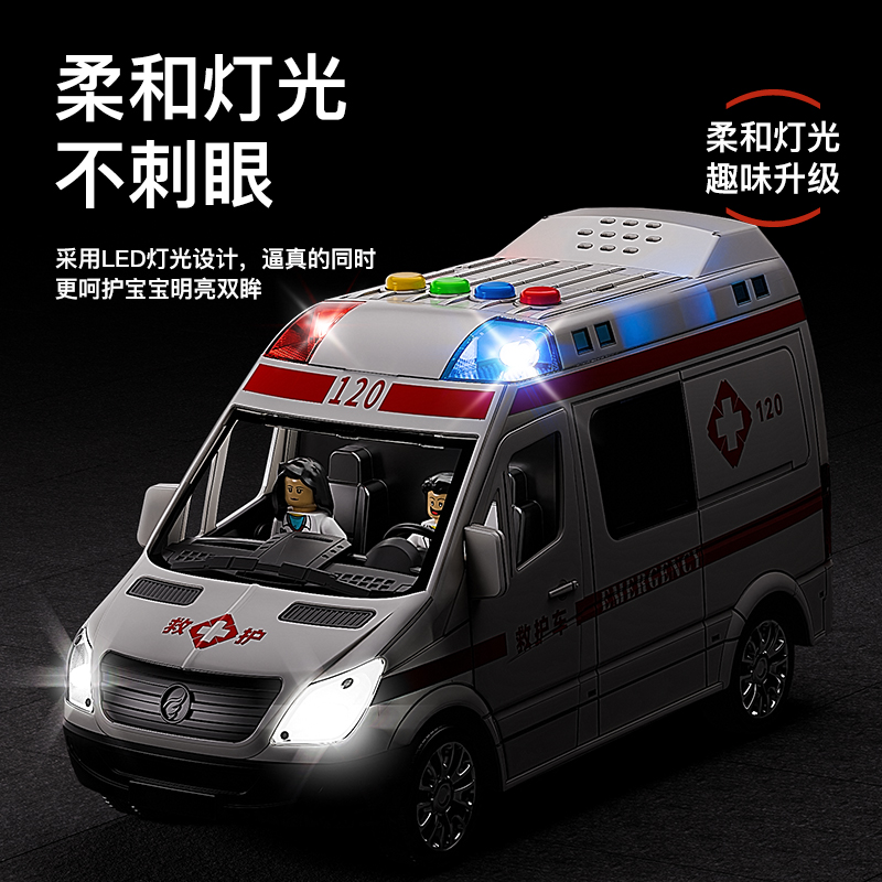 大号声光惯性【救护车】高清大图
