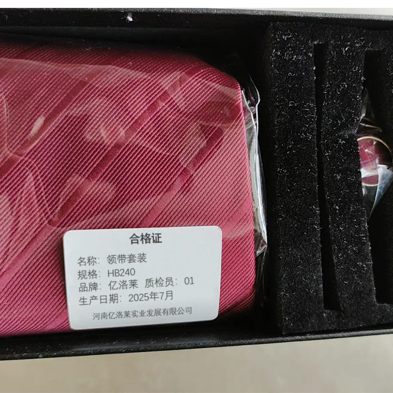 亿洛莱 商务领带 HB251 套高清大图