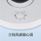 格力(Gree)空气循环扇台式风扇家用电风扇摇头小风扇涡轮换气扇循环对流 FXT-15X65ag3 白+黑