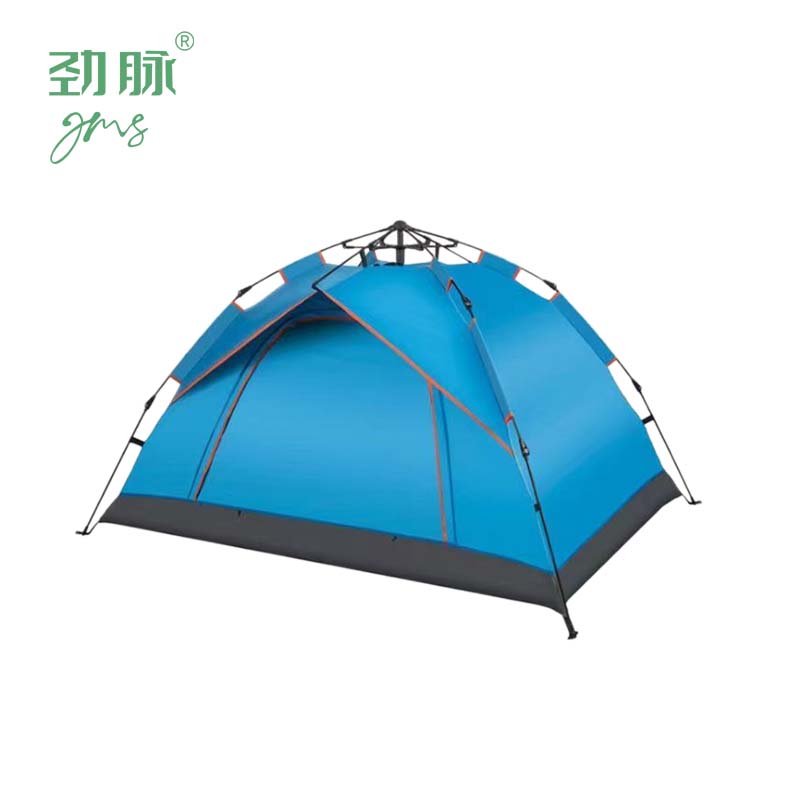 劲脉 露营防晒帐篷 速开蓝色-200*120*110CM 顶高清大图