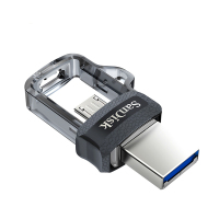 闪迪(SanDisk) 至尊高速酷捷优盘 USB3.0 安卓手机U盘双接口OTG内存扩容u盘 64G灰色