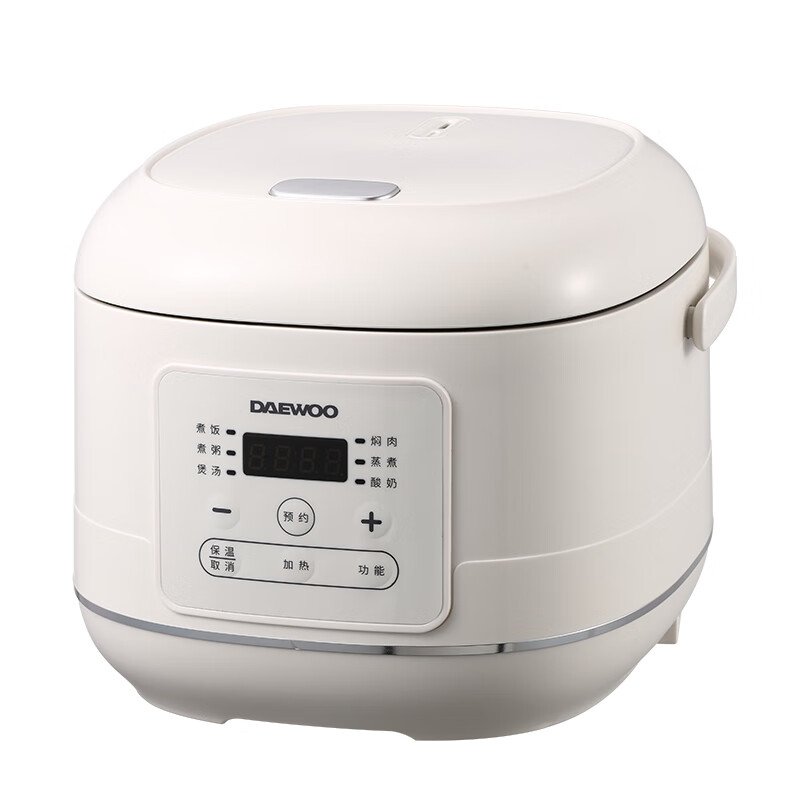 【内蒙地区可发】DAEWOO电饭煲DYFB-40E29 星云白 额定容量:4L