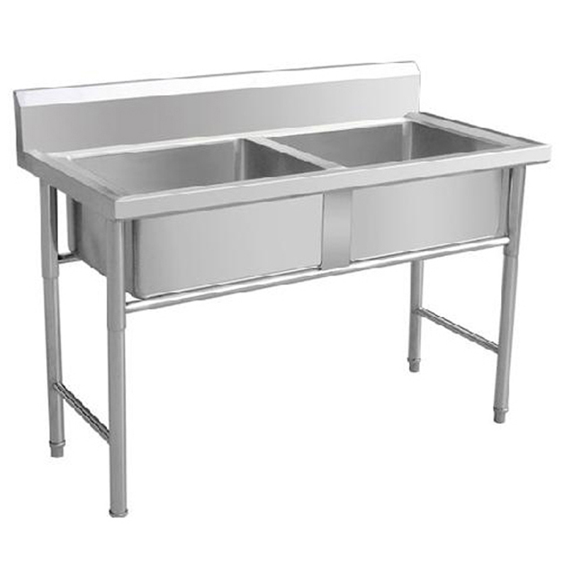 星羚双眼水池1500760800mm不锈钢板制造视频