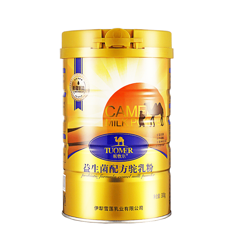 新疆伊犁雪莲乳业驼尔牧富硒高钙益生菌配方驼乳粉240g官方正品骆驼奶粉儿童学生孕妇成人中老年老人小孩子病后术后肠胃营养品高清大图