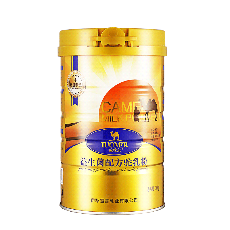 新疆伊犁雪莲乳业驼尔牧富硒高钙益生菌配方驼乳粉240g官方正品骆驼奶粉儿童学生孕妇成人中老年老人小孩子病后术后肠胃营养品