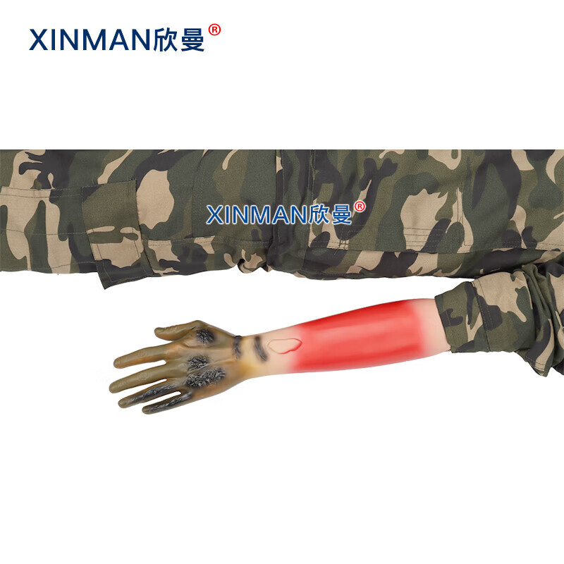 欣曼科教 基础伤情模拟人 全功能创伤包扎止血救护人体模型XM-Y1011高清大图