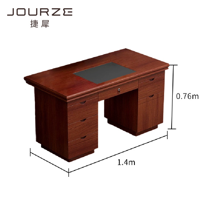 捷犀 办公桌 加厚1.4m/张高清大图