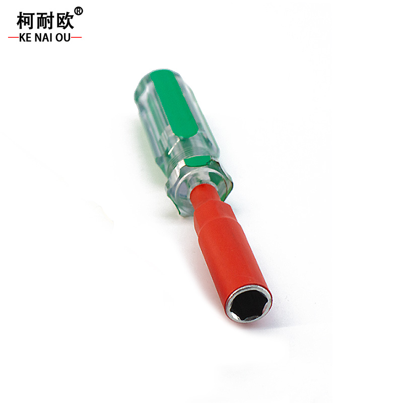 柯耐欧 内六角套筒扳手 直柄（弯柄）M4/5/6 把高清大图