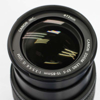 下佳能Canon EF-S 15-85mm f/3.5-5.6 IS USM 拆机标准变焦镜头 佳能单反相机镜头