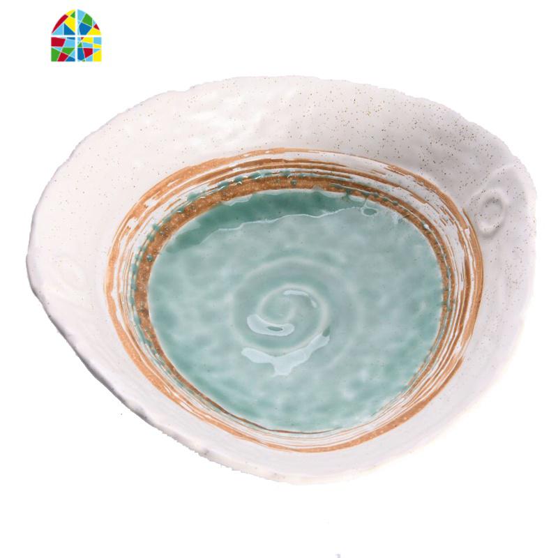 蒂凡创意陶瓷餐具日式雪碗拉面碗盖浇饭碗釉下彩家用菜碗餐厅 FENGHOU 雪碗(直径21cm高6cm)