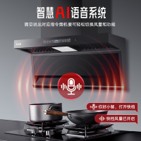 志高(CHIGO)F817+F210D顶侧双吸自动清洗家用抽烟机燃气灶具烟灶套餐(液化气)