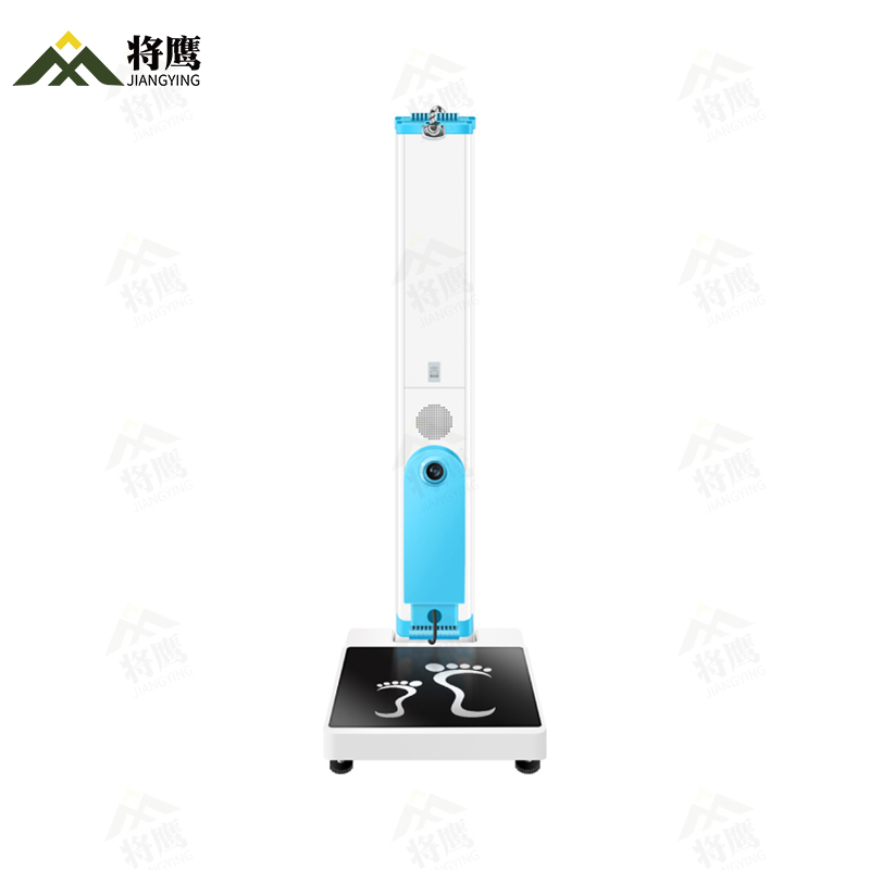 将鹰 超声波身高体重体检秤测量仪身高体重一体机打印款 JY-044S-20ADY高清大图