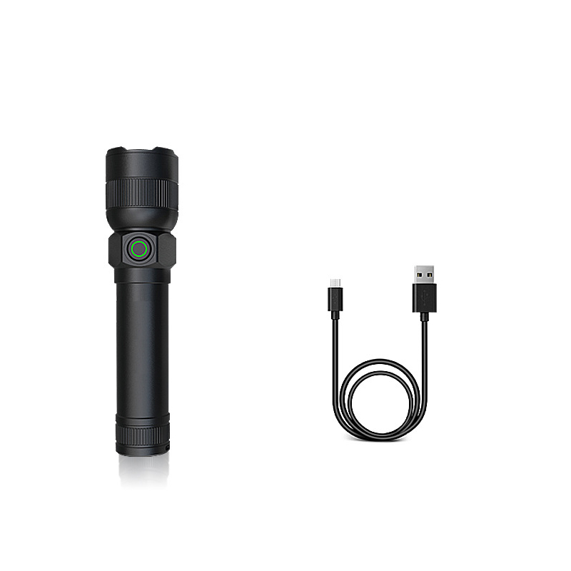 讯博士 LEDCXSDT100 USB充电式高亮LED磁吸手电筒 (计价单位:个) 黑色高清大图