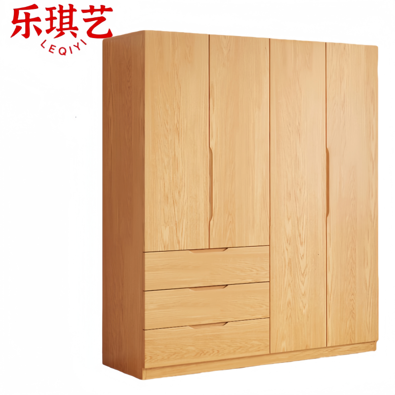 乐琪艺 衣 柜 四门 台高清大图