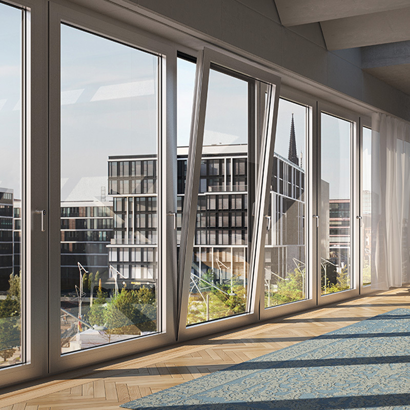 门防盗门室内门断桥铝铝合金门窗定制视频介绍_德国旭格门窗schueco