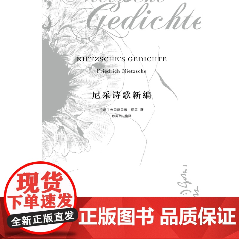 尼采诗歌新编 尼采 诗集 孙周兴编译 外国诗歌 另著/权力意志/悲剧的诞生/查拉图斯特拉如是说 外国文学 上海人民出版社高清大图