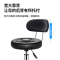 实验室车间可旋转升降椅医院工作台实验椅子 滑轮靠背款