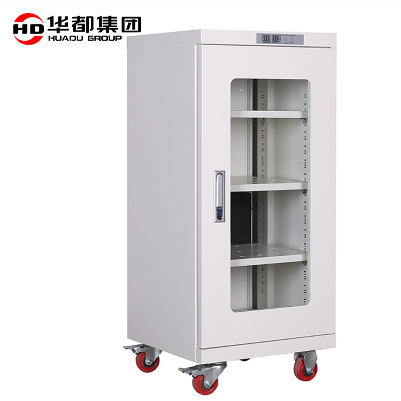 华都HDFC-02W 低湿160L控湿白防潮柜华都防潮柜控湿除湿柜IC元器件芯片柜干燥柜柜超低温仪器柜实验室高清大图