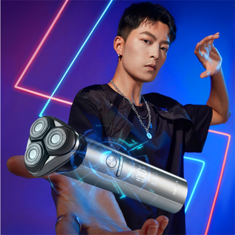 超人(SID)剃胡须三头水洗剃须刀 RS7368高清大图