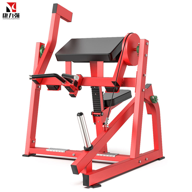 康力强商用悍马系列KLQ919坐式二头训练器健身房挂片式自由力量器械高清大图