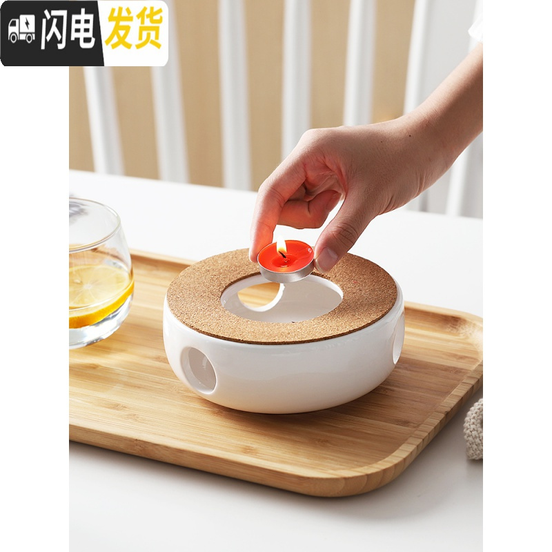 三维工匠玻璃冷水壶耐热高温北欧创意泡茶壶北欧风家用套装欧式凉水杯透明 竹茶盘