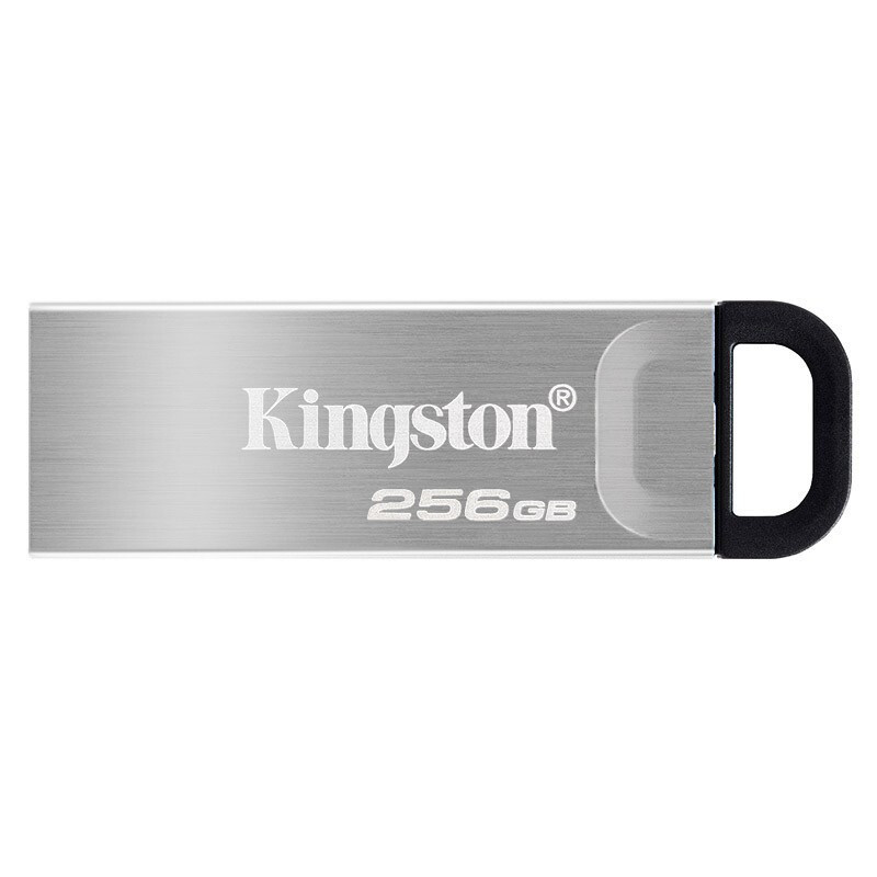 金士顿(Kingston)32GB U盘 DTKN高速金属外壳闪存优盘USB3.2 Gen 1读速200MB/s 银色