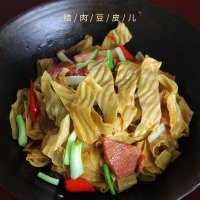 土家爱豆皮300g无添加豆香浓郁豆皮恩施特产豆腐皮油豆皮手工云丝干豆皮腐竹火锅食材凉拌菜干货