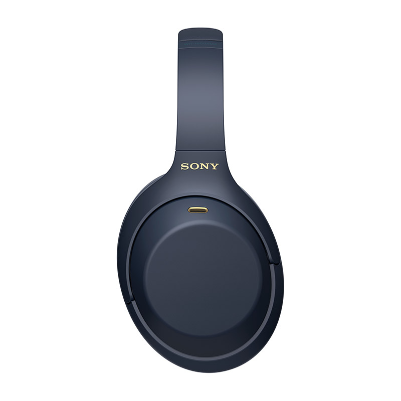 索尼(SONY)WH-1000XM4 无线智能降噪 头戴耳机 深夜蓝 深蓝色