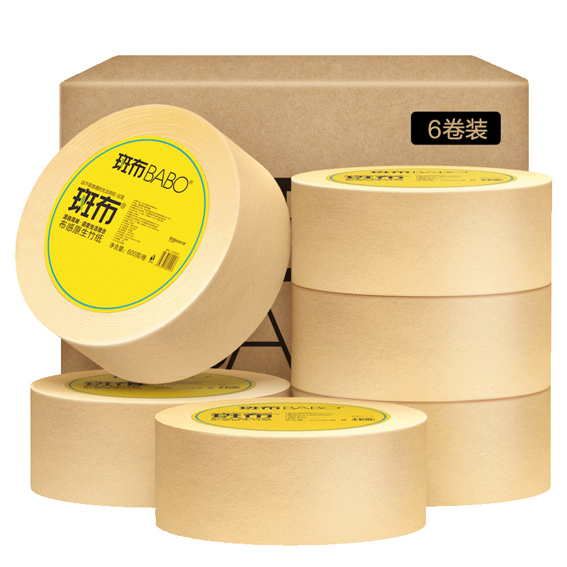斑布BASE系列珍宝纸3层 600克*6卷 6953631817124