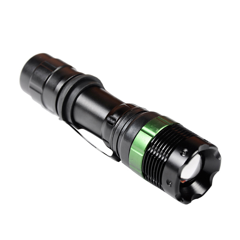 三极户外(Tri-Polar) TP3338 防水变焦强光手电筒 黑色高清大图