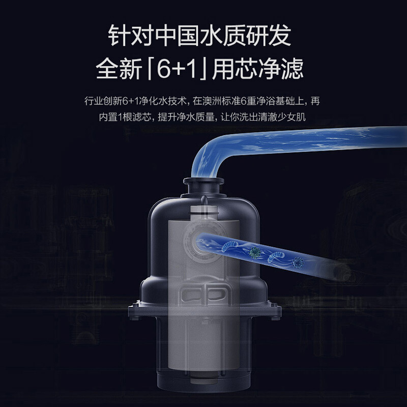 万和(Vanward) 17升零冷水燃气热水器JSQ32-S6W17天然气17升热水器 直流变频内置滤芯增压净浴语音智控