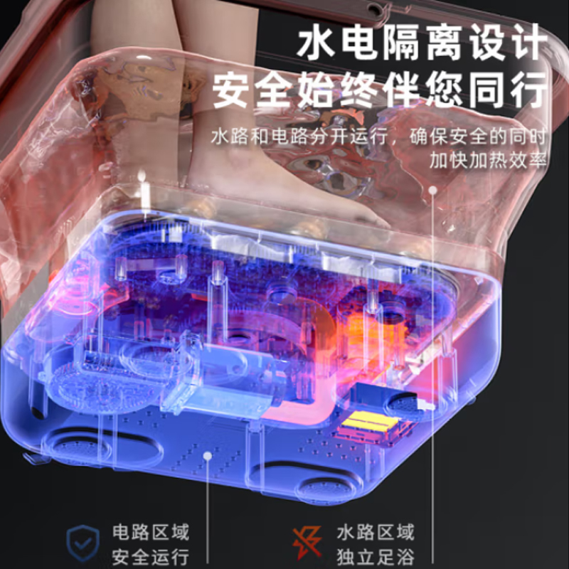 北美电器泡脚桶(脚动机械款)H2381D高清大图