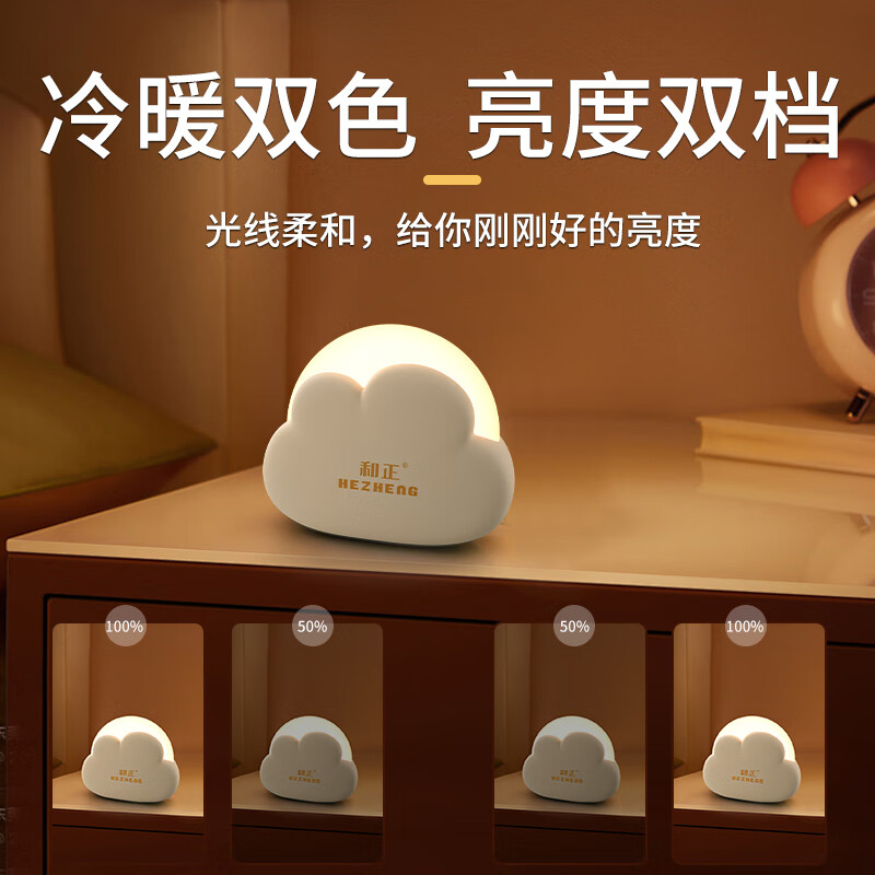和正月光宝盒 夜伴好 礼遮光睡眠眼罩迷你小夜灯 月光宝盒 HZ-MOON-1高清大图