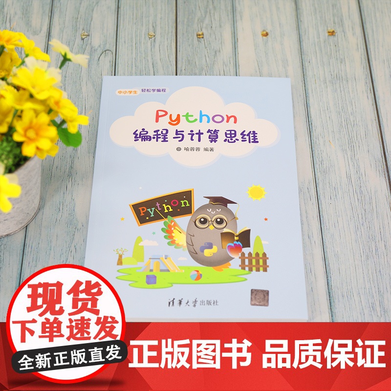 Python编程与计算思维 程序设计 清华大学出版社 正版书籍高清大图