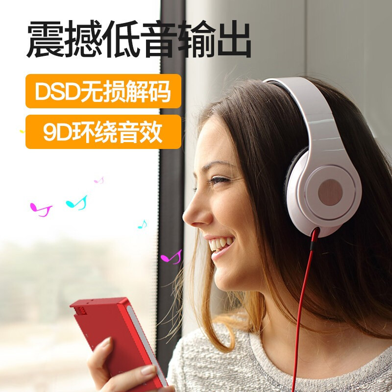 锐族MP3音频播放器A55 16G银色+LY01蓝牙耳机母带级DSD无损发烧级触屏HiFi小巧高音质便携式随身听学生插卡高清大图