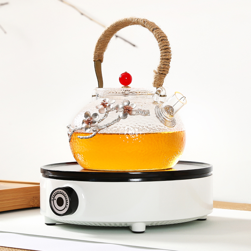 常生源 煮茶炉 电茶炉 煮茶器具 黑晶面板泡茶炉 茶具配件 云霄电陶炉高清大图