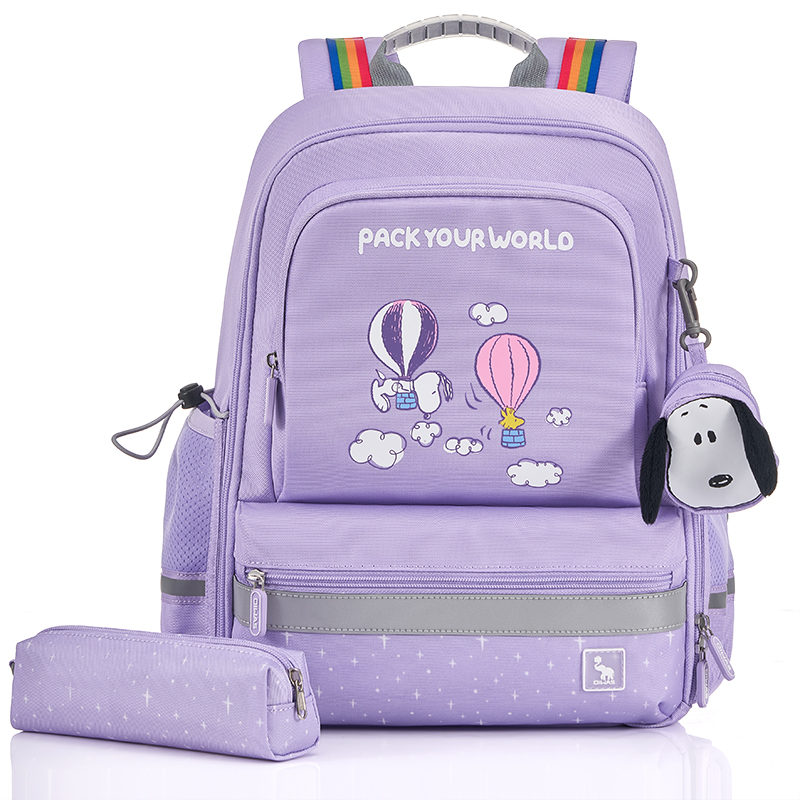 爱华仕OIWAS儿童卡通双肩包织物材质时尚实用设计安全舒适高清大图