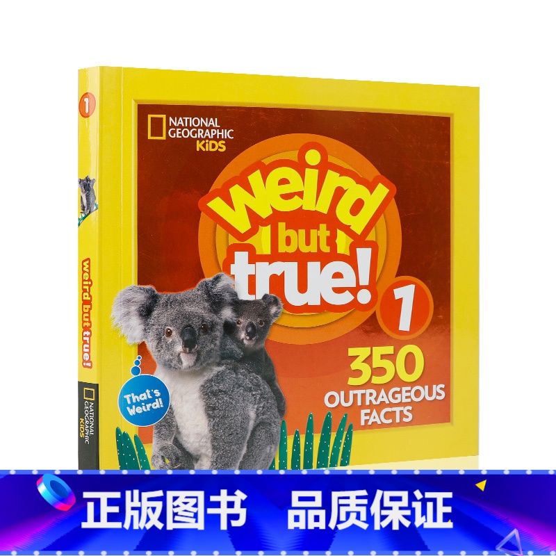 国家地理(奇妙但真实):扩展版#1 [正版](100元3件) 英文原版绘本National Geographic美国国家高清大图