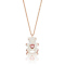 SWAROVSKI 施华洛世奇TEDDY泰迪熊活泼气息可爱童趣人造仿水晶吊坠女项链吊坠5452026 礼物女轻奢饰品