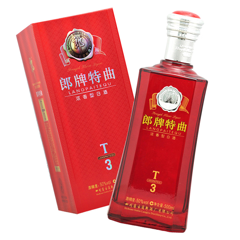 郎酒 郎牌特曲T3 50度 500ml 单瓶装 浓香型白酒高清大图