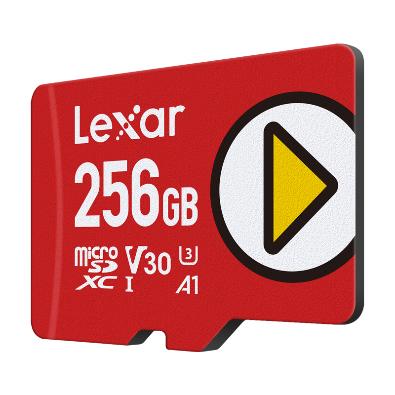 雷克沙(Lexar)TF卡 256GB 任天堂Switch/PS4游戏机专用内存卡 存储卡 读160MB/s