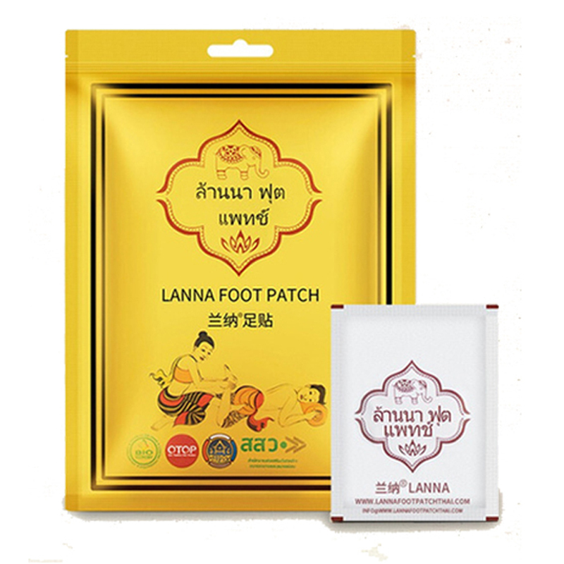 LANNA 兰纳 晚安舒适足贴10片/袋